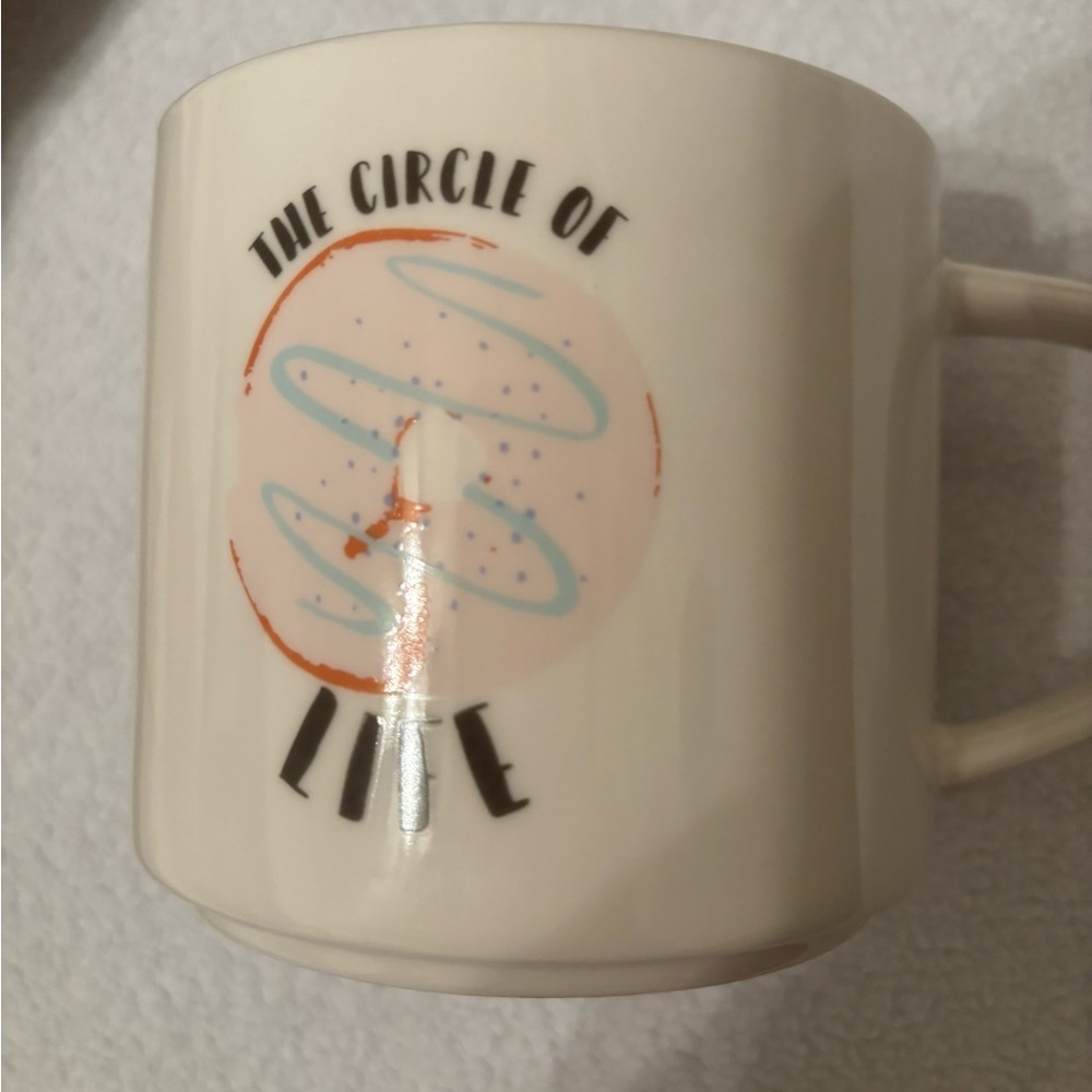 Opalhouse Circle of Life donut mug